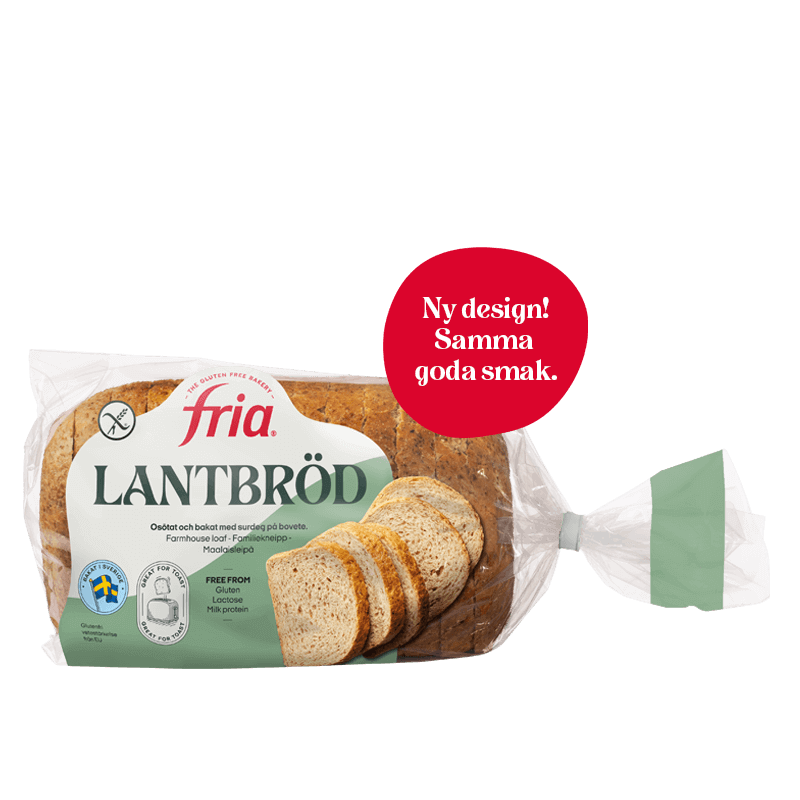 Fria Glutenfritt Lantbröd